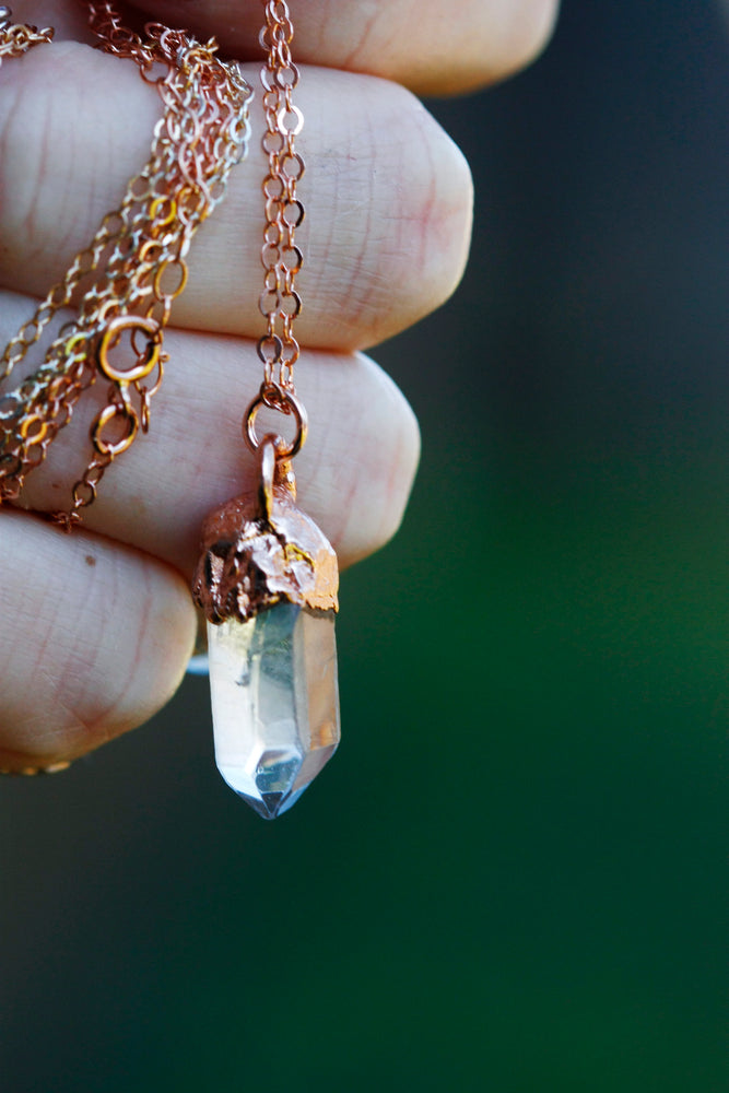 
                  
                    Clarity Necklace // Rose Gold, Gold, or Silver - Little Sycamore
                  
                