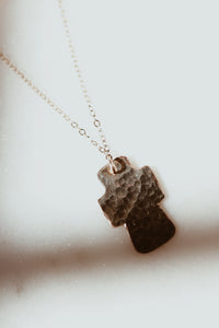 Steady Strength · Chunky Cross Necklace - Little Sycamore