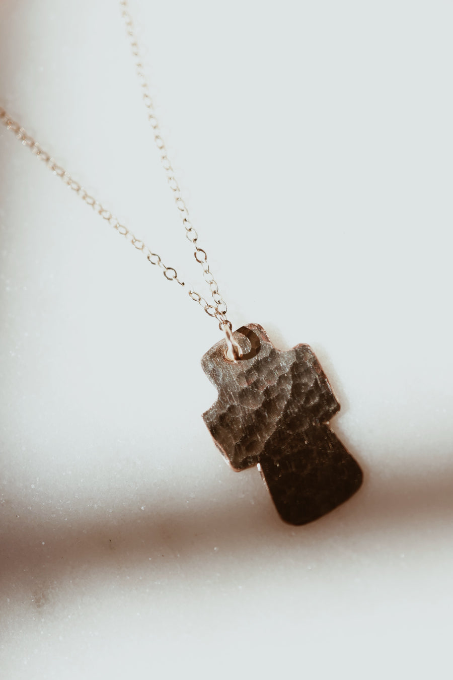 Steady Strength · Chunky Cross Necklace - Little Sycamore