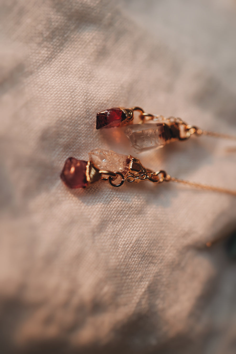 Single or Multi Stone Drop Earrings · Customizable - Little Sycamore