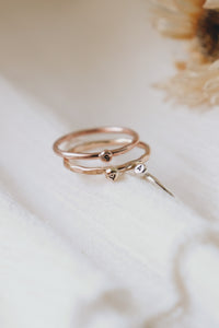 Little Initial Ring · For Valentine's Day - Little Sycamore