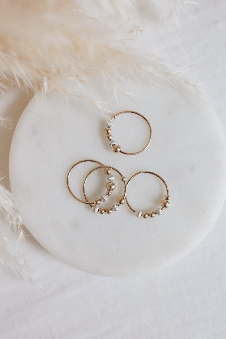 Beaded Fidget Ring