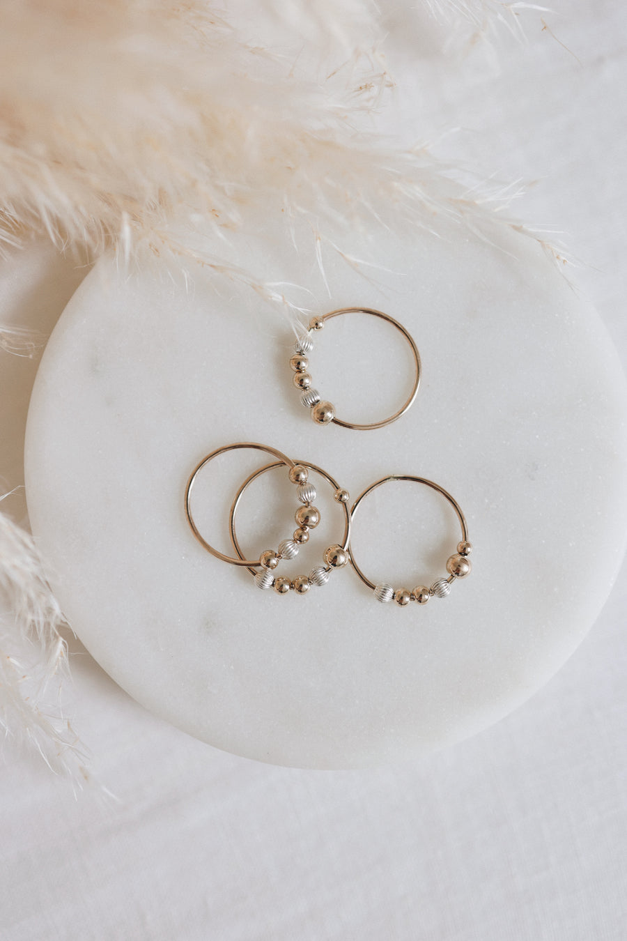 Beaded Fidget Ring