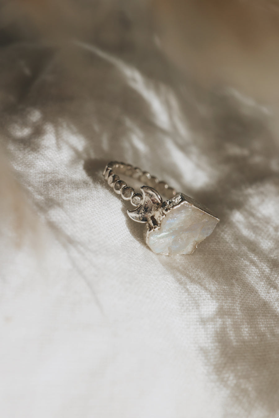 Luna · Moonstone Ring - Little Sycamore