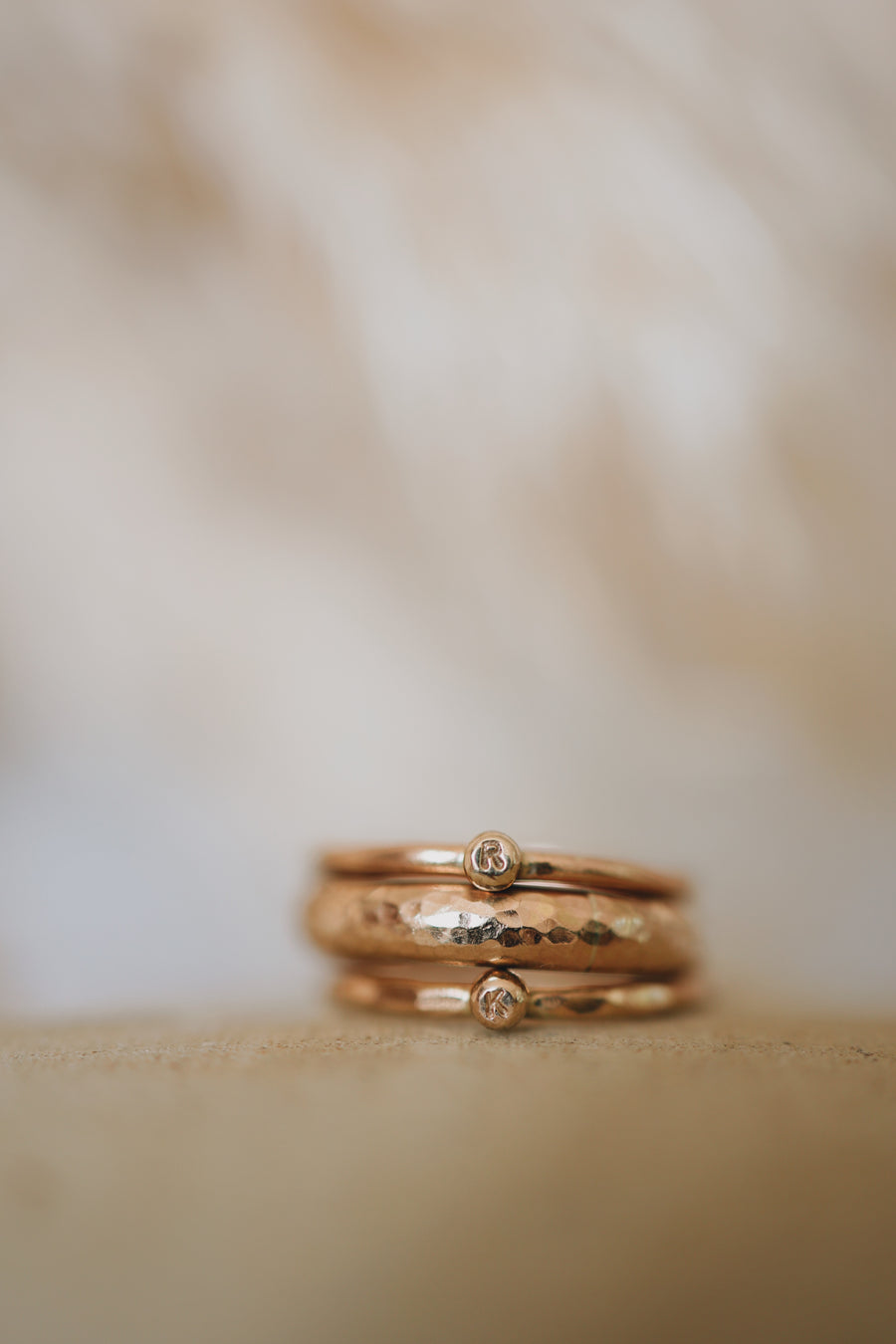 Little Initial Ring · For Valentine's Day - Little Sycamore