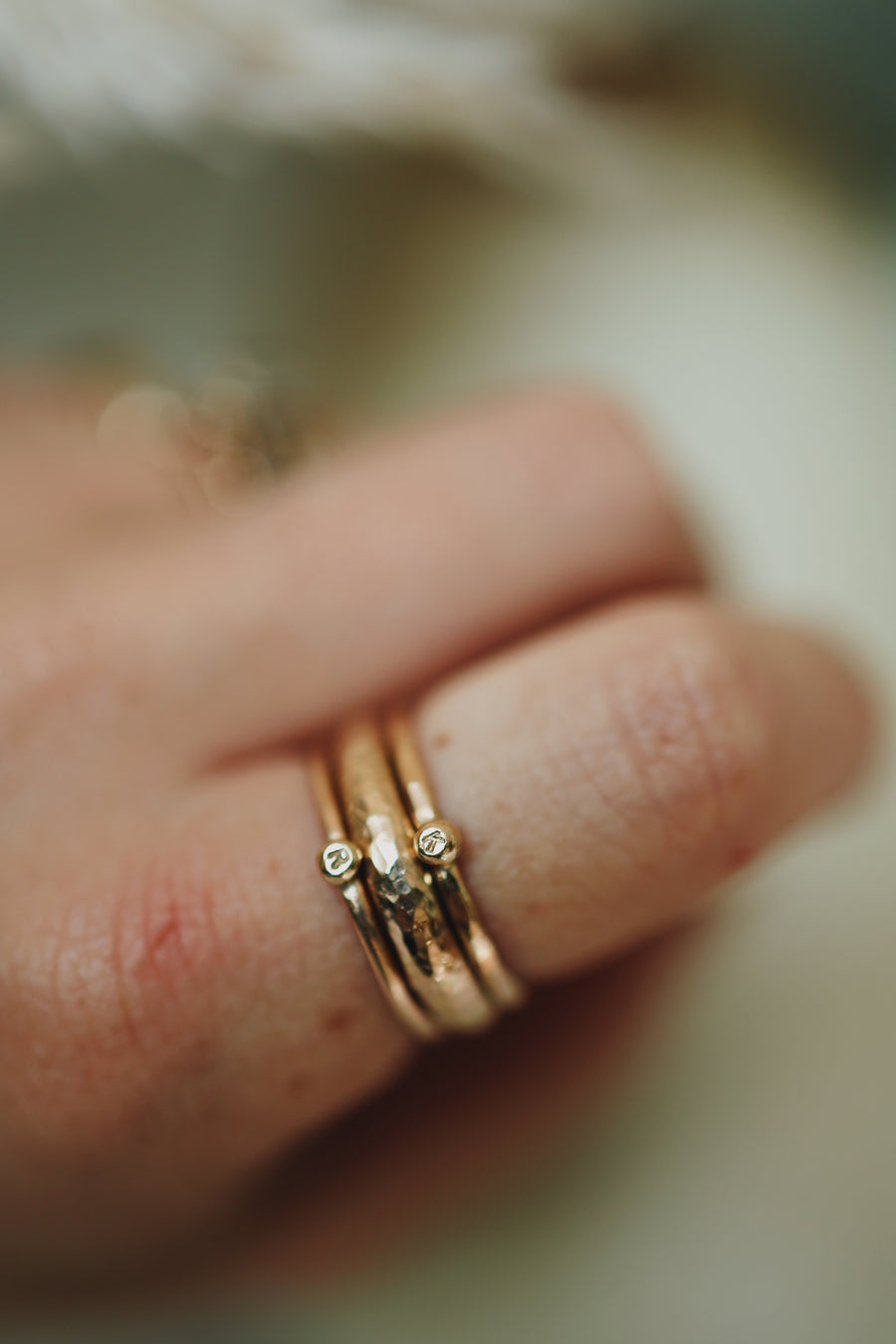 Little Initial Ring · For Valentine's Day - Little Sycamore