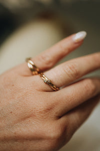 Little Initial Ring · For Valentine's Day - Little Sycamore
