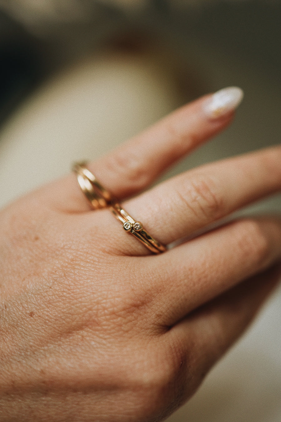 Little Initial Ring · For Valentine's Day - Little Sycamore