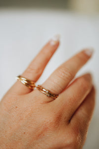 Little Initial Ring · For Valentine's Day - Little Sycamore