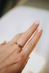 Little Initial Ring · For Valentine's Day - Little Sycamore