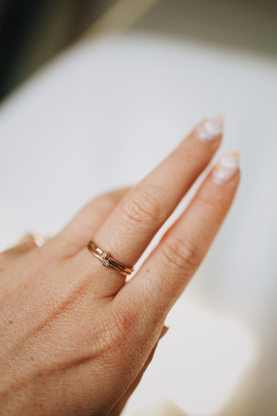 Little Initial Ring · For Valentine's Day - Little Sycamore