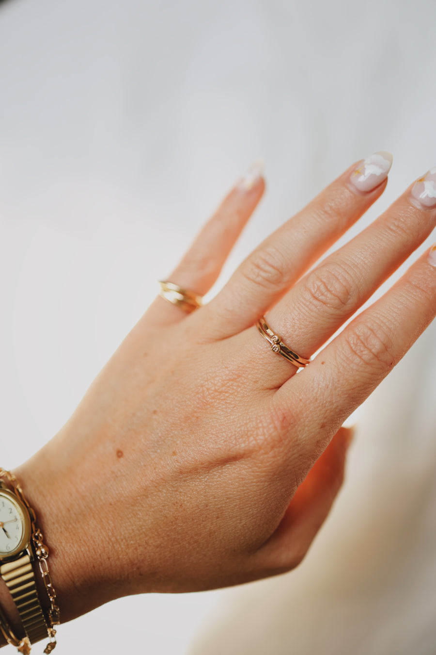 Little Initial Ring · For Valentine's Day - Little Sycamore
