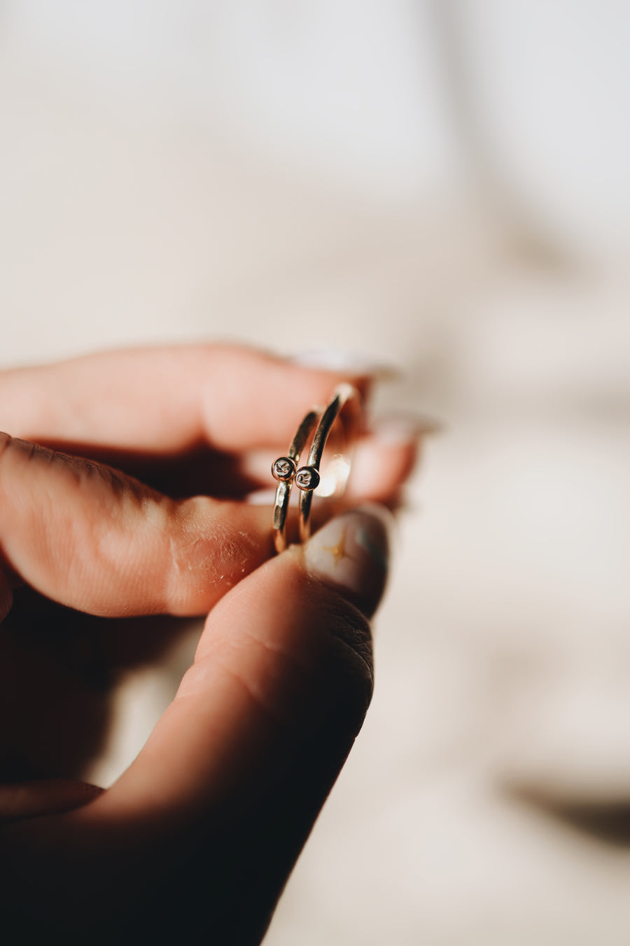 Little Initial Ring · For Valentine's Day - Little Sycamore