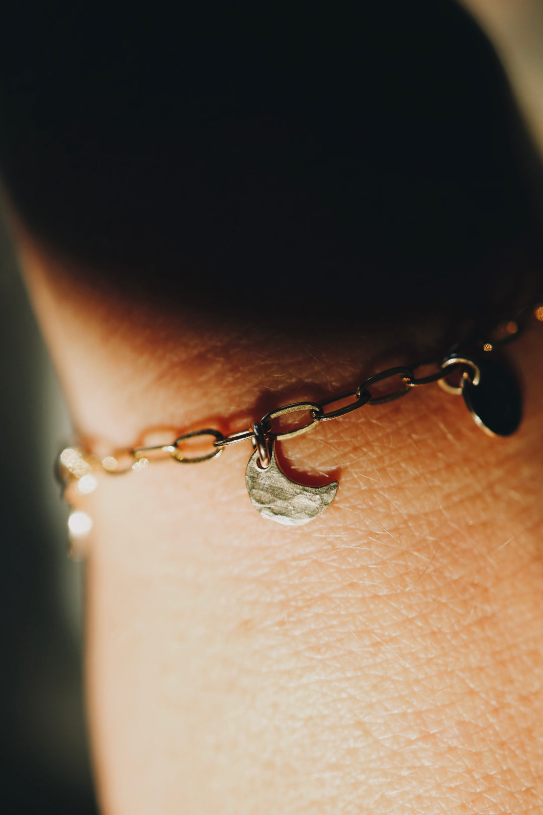 Moon Phase Bracelet or Necklace