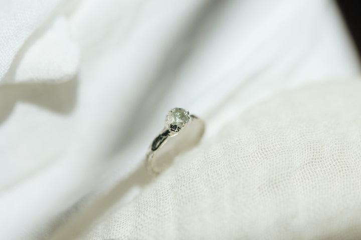 Serenity · February Stackable Ring