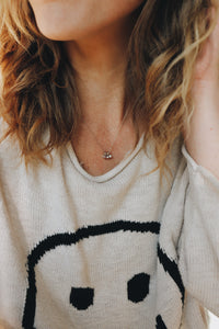 Little Birthstone Droplet Necklace · Customizable - Little Sycamore