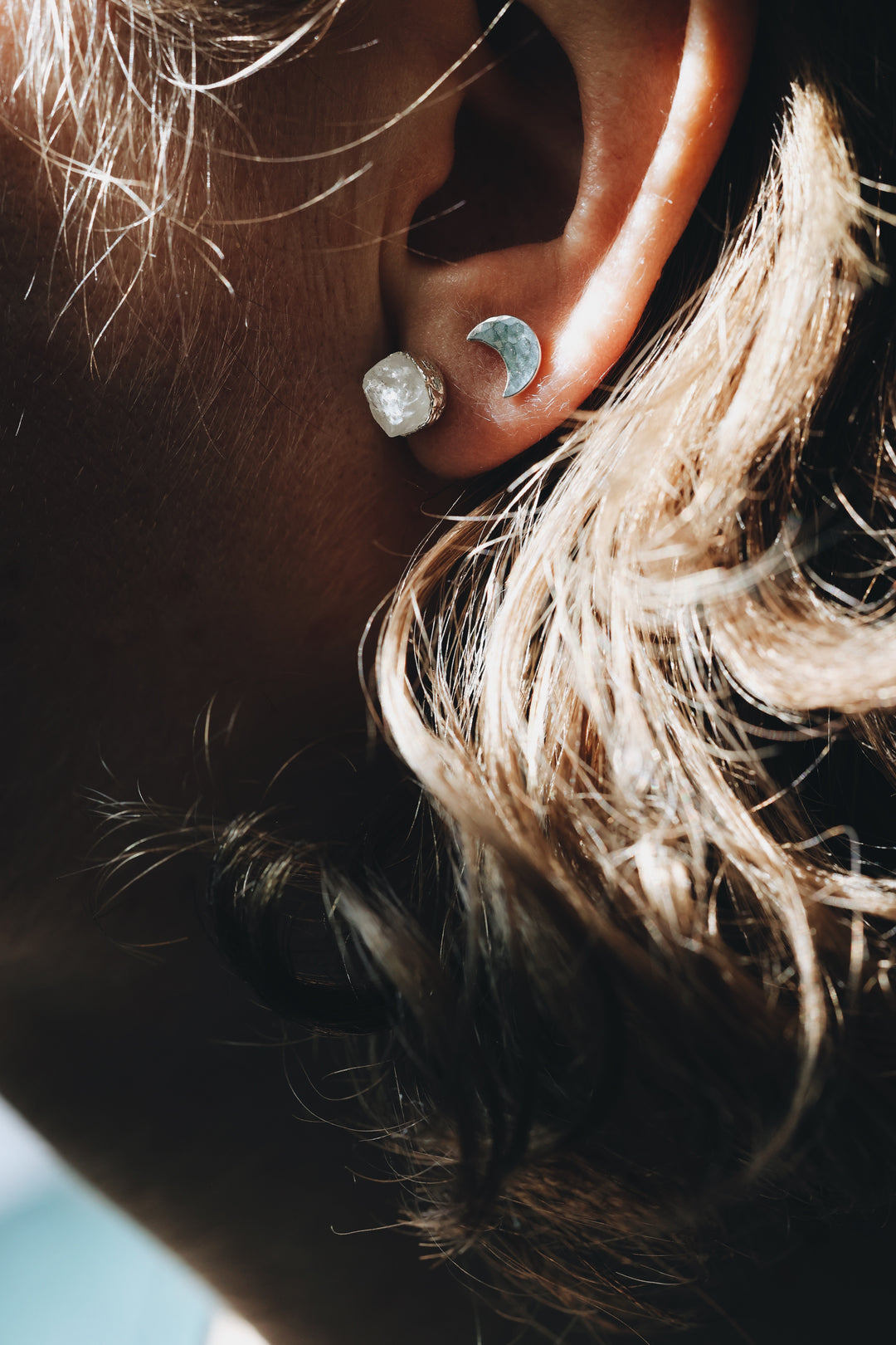 Moon Phase Earrings