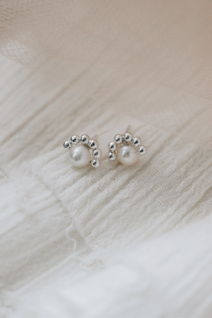 Pearl Rainbow Earrings
