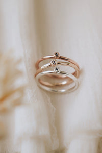 Little Initial Ring · For Valentine's Day - Little Sycamore