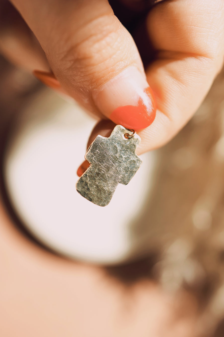 Steady Strength · Chunky Cross Necklace - Little Sycamore