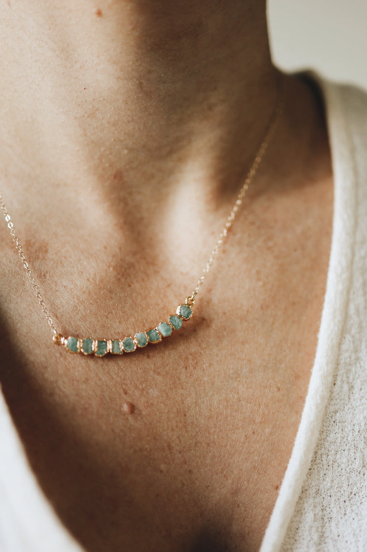 Amazonite Riverbend Necklace · Necklaces ·  Little Sycamore