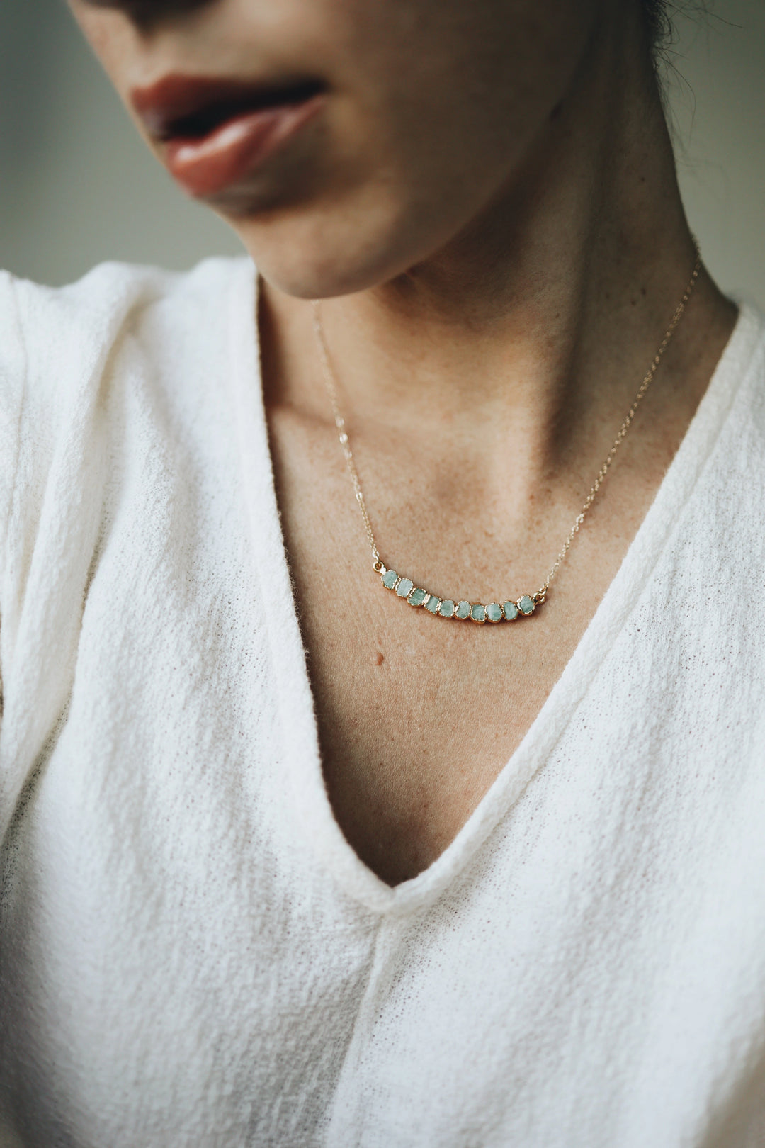 Mothers Riverbend Necklace · Customizable