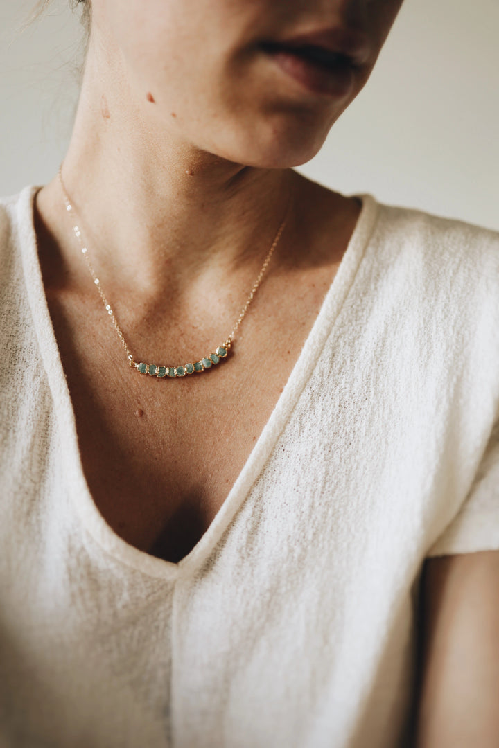 Amazonite Riverbend Necklace · Necklaces ·  Little Sycamore