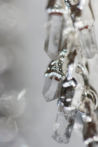 April + Angel Baby Raindrops Necklace · Diamond Quartz · Necklaces ·  Little Sycamore