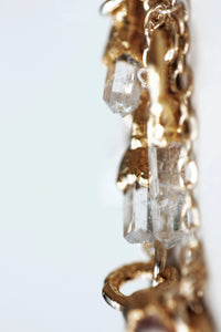 April + Angel Baby Raindrops Necklace · Diamond Quartz · Necklaces ·  Little Sycamore