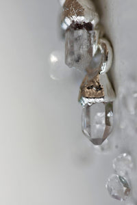 April + Angel Baby Raindrops Necklace · Diamond Quartz · Necklaces ·  Little Sycamore