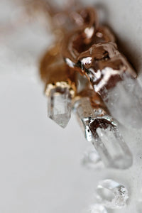 April + Angel Baby Raindrops Necklace · Diamond Quartz · Necklaces ·  Little Sycamore