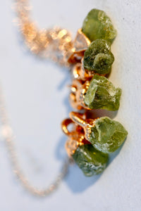 August Raindrops Necklace · Peridot · Necklaces ·  Little Sycamore