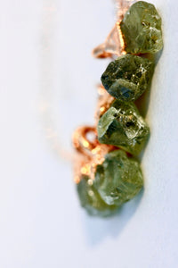 August Raindrops Necklace · Peridot · Necklaces ·  Little Sycamore