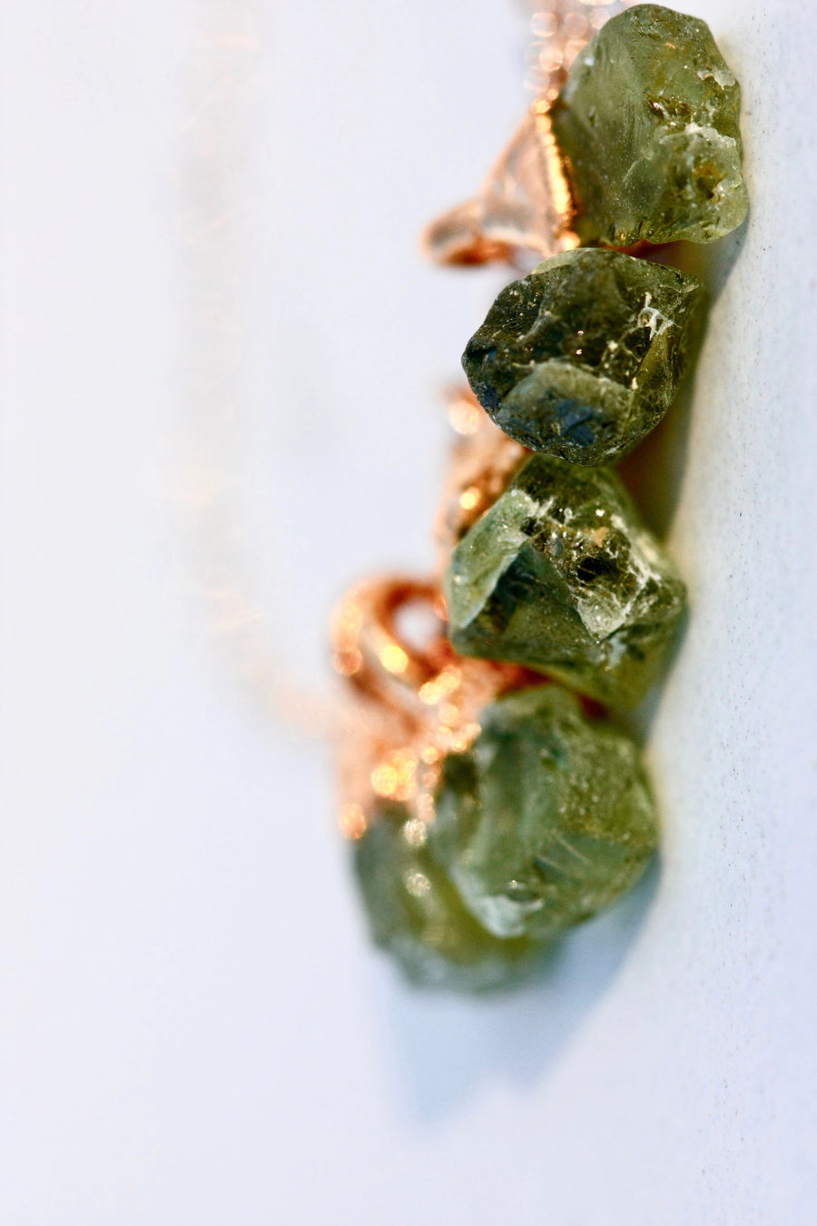 August Raindrops Necklace · Peridot · Necklaces ·  Little Sycamore