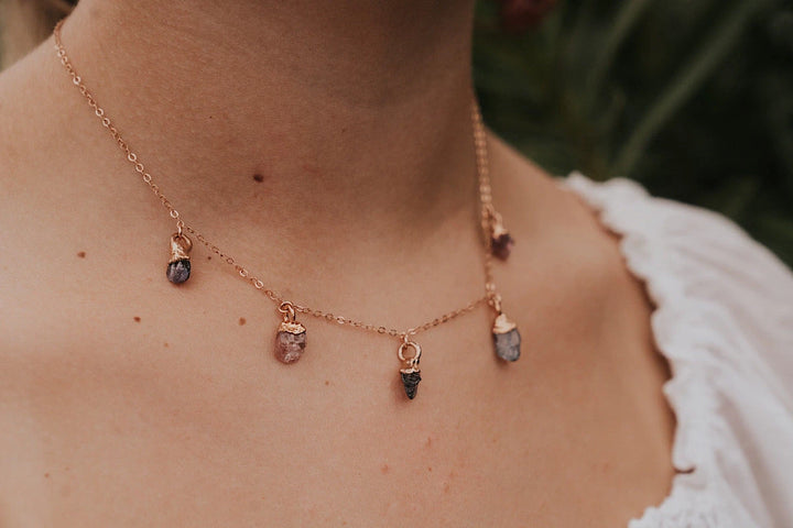 August Raindrops Necklace · Spinel · Necklaces ·  Little Sycamore