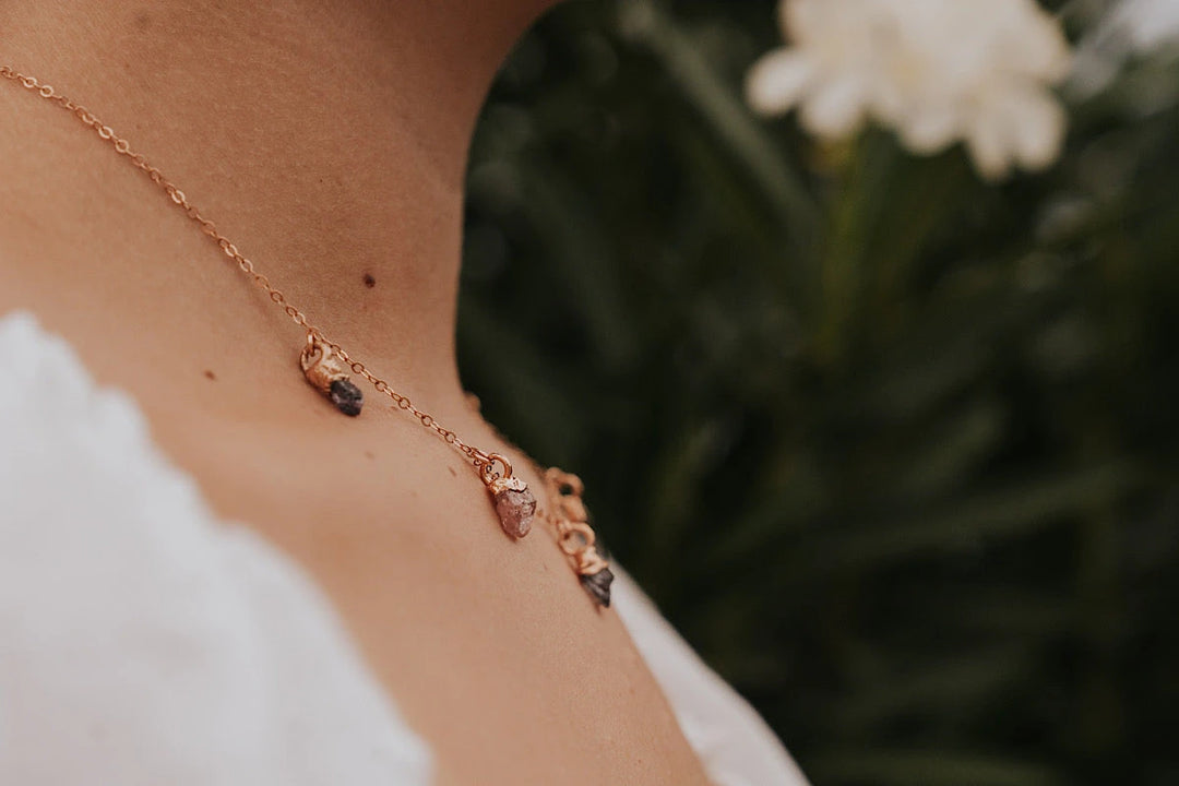 August Raindrops Necklace · Spinel · Necklaces ·  Little Sycamore