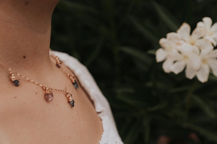 August Raindrops Necklace · Spinel · Necklaces ·  Little Sycamore