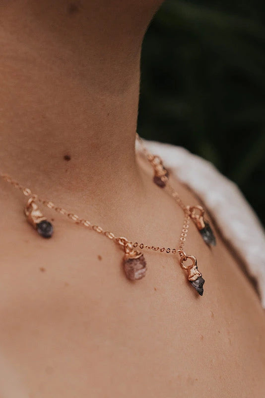 August Raindrops Necklace · Spinel · Necklaces ·  Little Sycamore