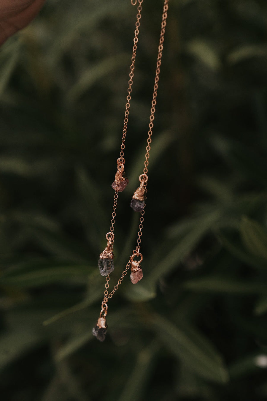 August Raindrops Necklace · Spinel · Necklaces ·  Little Sycamore