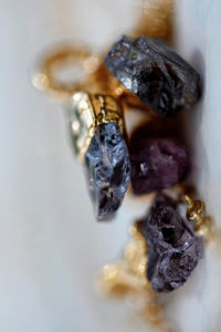 August Raindrops Necklace · Spinel · Necklaces ·  Little Sycamore
