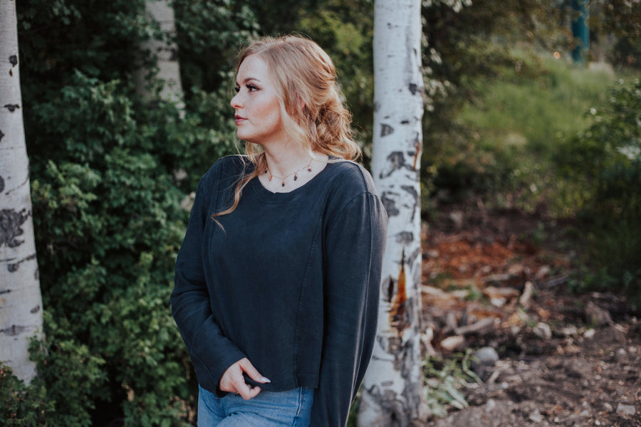 August Raindrops Necklace · Spinel · Necklaces ·  Little Sycamore