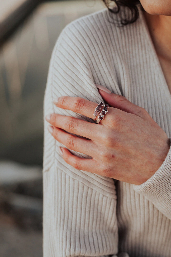 Autumn Sunset · October Stackable Ring · Rings ·  Little Sycamore