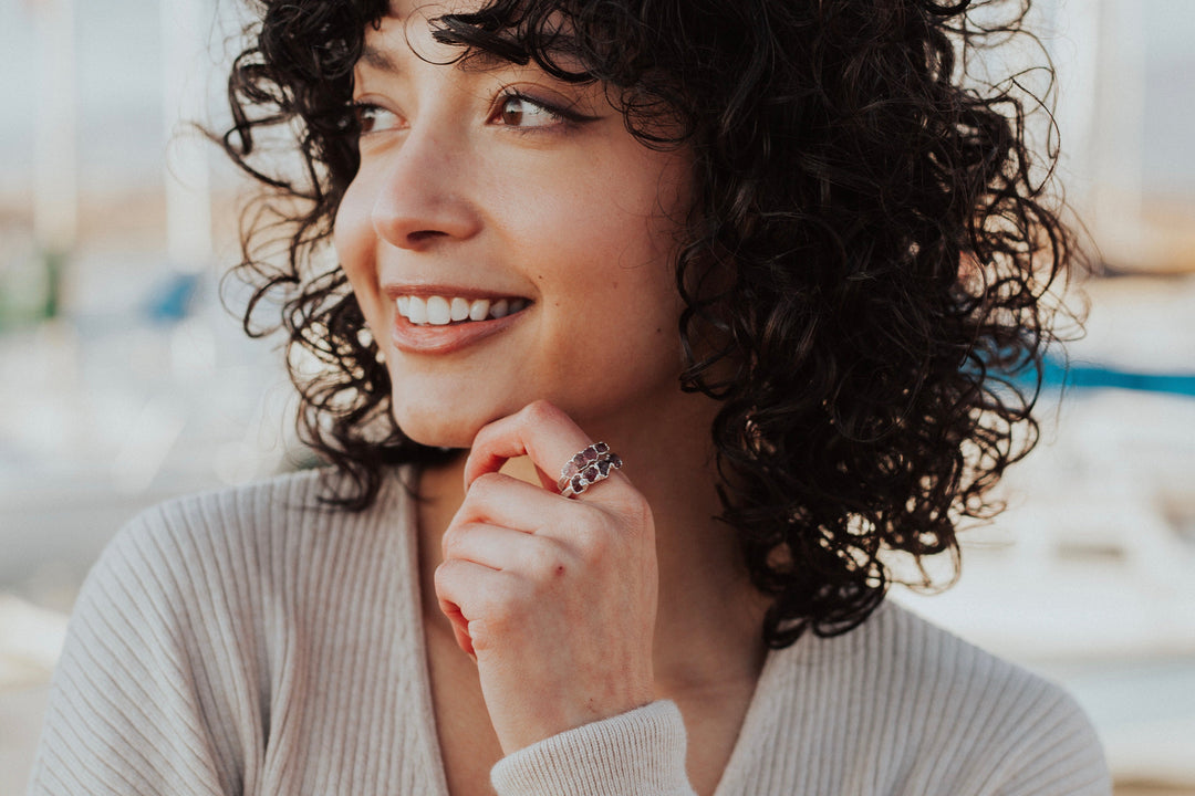 Autumn Sunset · October Stackable Ring · Rings ·  Little Sycamore