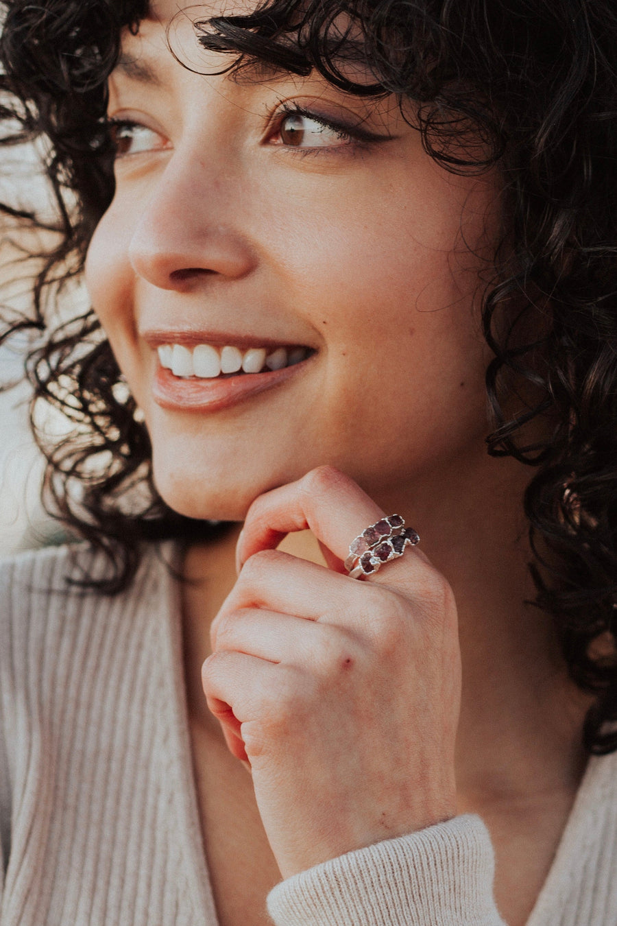 Autumn Sunset · October Stackable Ring · Rings ·  Little Sycamore