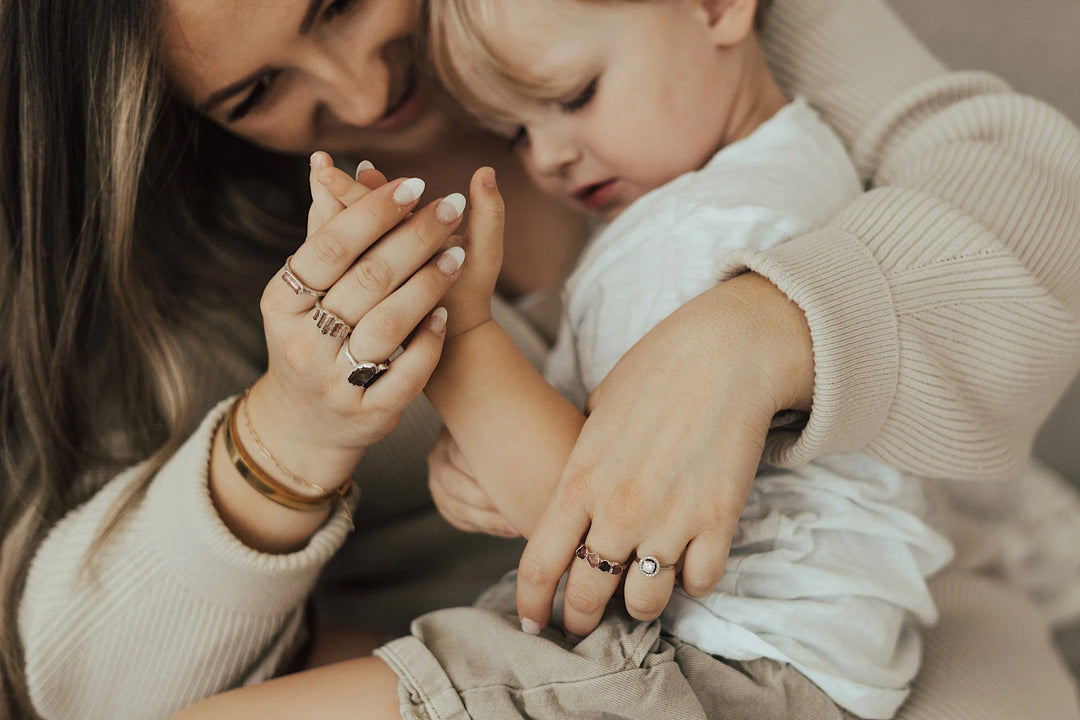 Autumn Sunset · October Stackable Ring · Rings ·  Little Sycamore