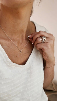 Just the Charm · Extras for Little Initial/Birthstone Droplet Necklace · Custom Birthstone Pieces ·  Little Sycamore