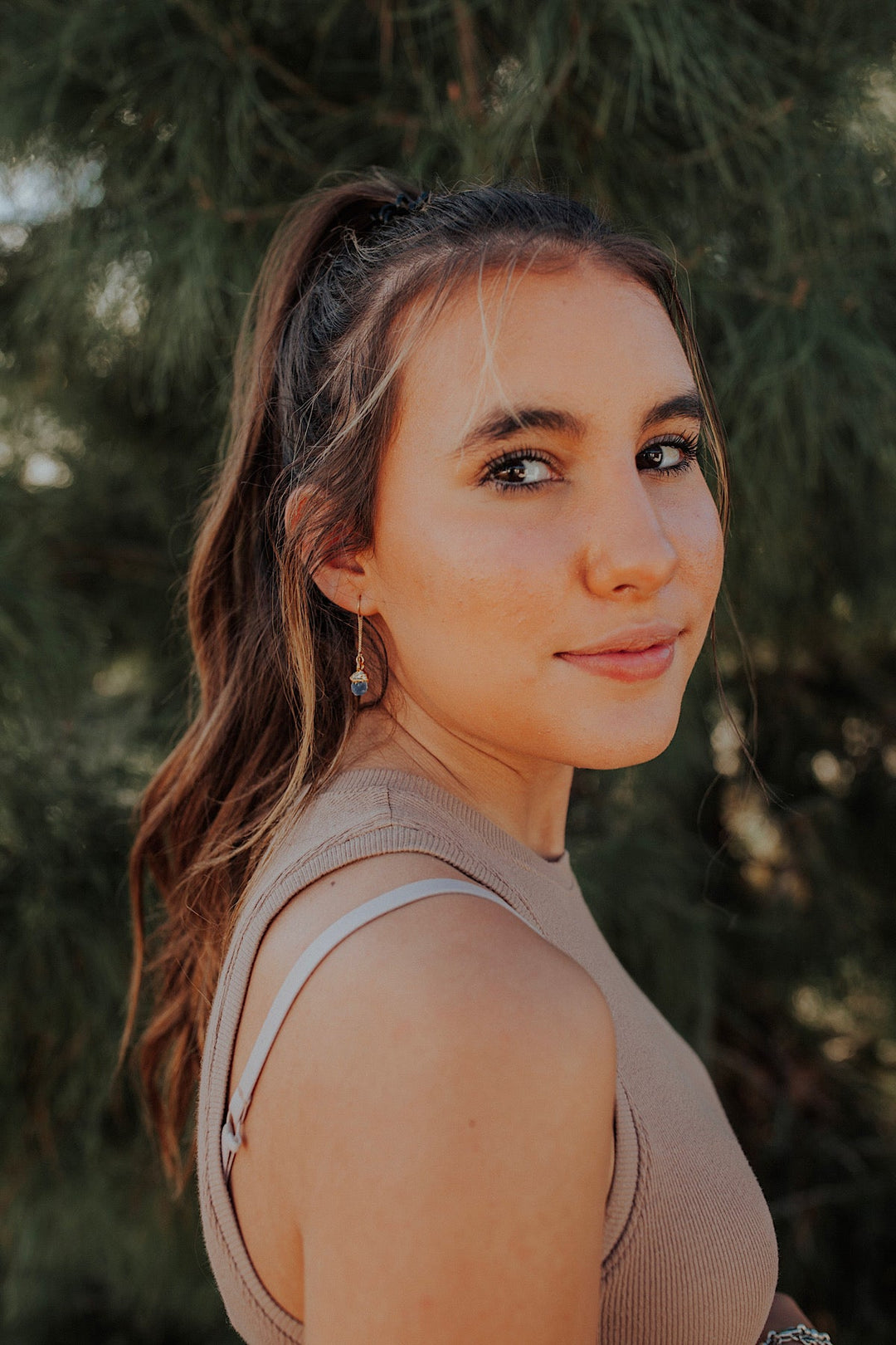 Blue Sapphire Drop Earrings · September · Earrings ·  Little Sycamore