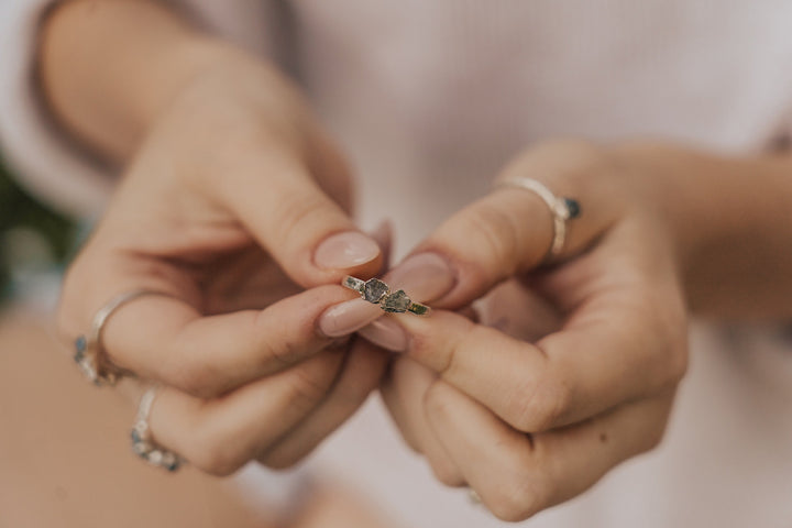 Blue Skies · September Stackable Ring · Rings ·  Little Sycamore