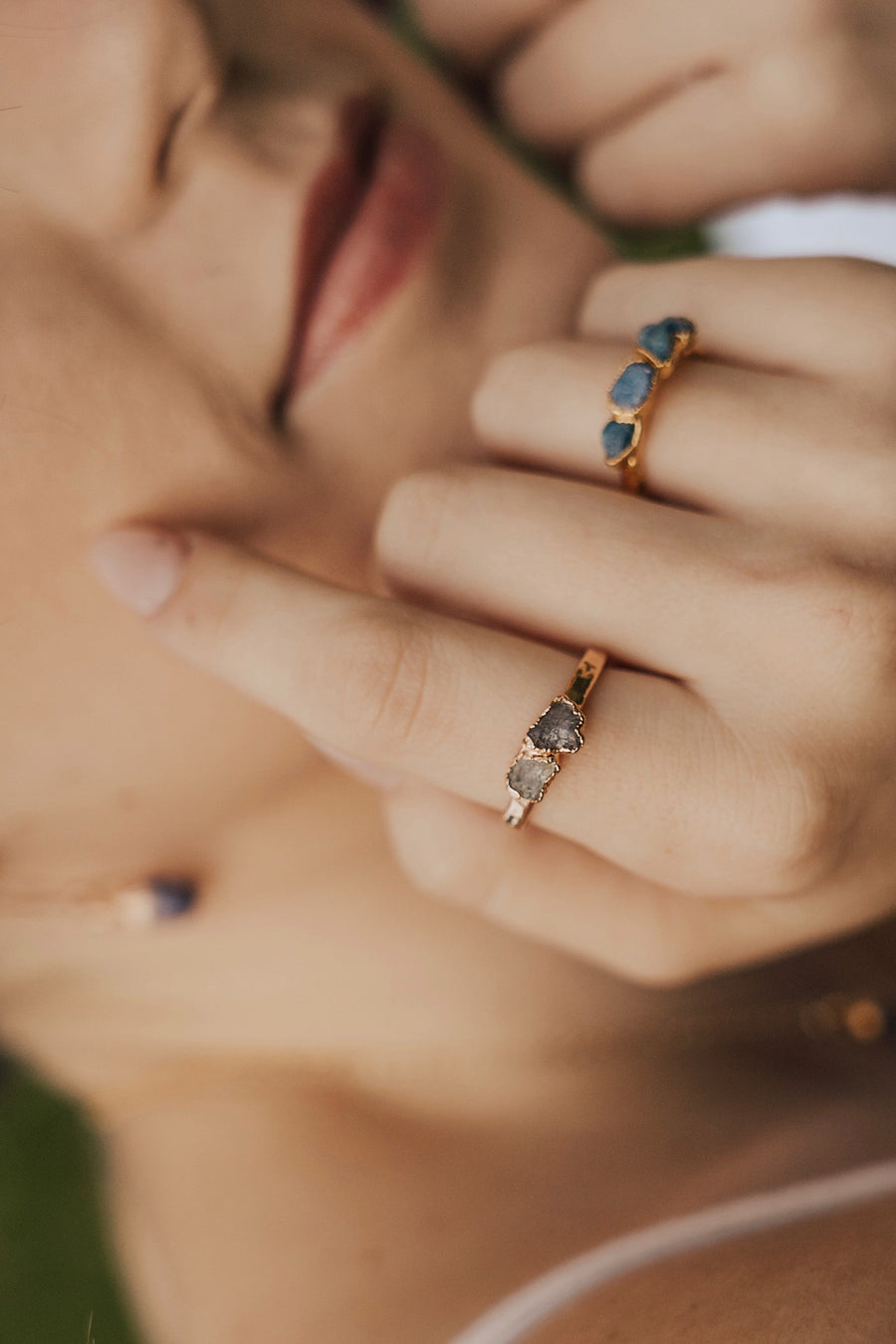 Blue Skies · September Stackable Ring · Rings ·  Little Sycamore