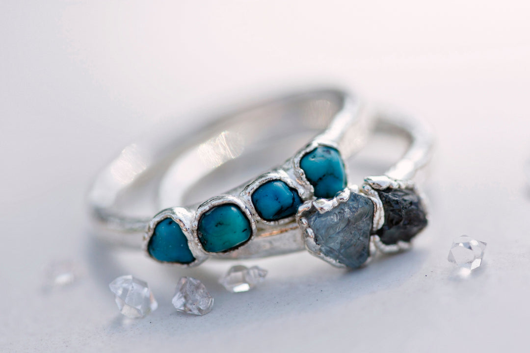 Blue Skies · September Stackable Ring · Rings ·  Little Sycamore